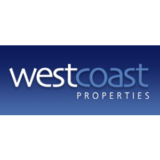 "West Coast Properties" logo with a white background at a resolution of 300 by 300 pixels