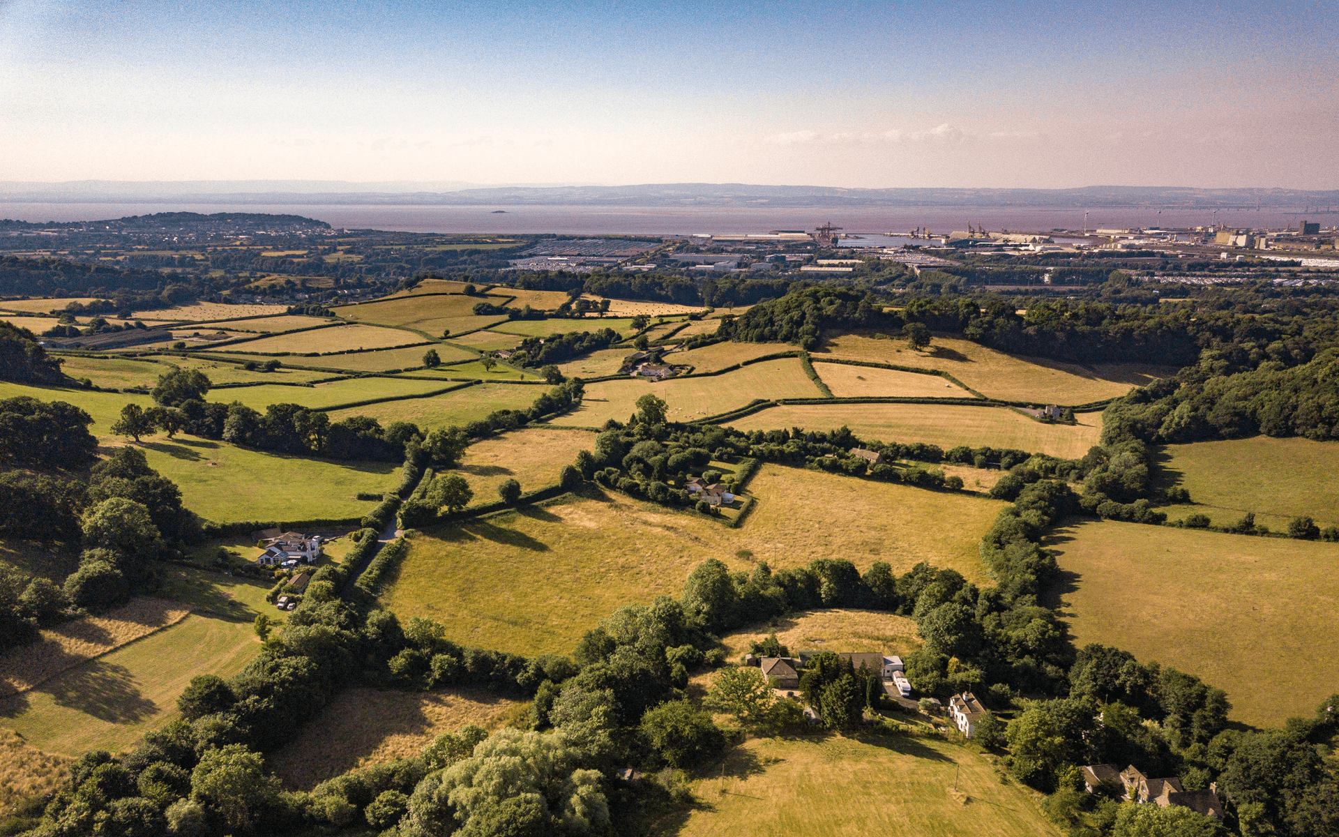 "Mavic Pro" aerial drone photo of house in Lower Failand, Bristol for estate agency