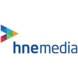 "HNE Media" logo with a white background at a resolution of 300 by 300 pixels