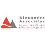 "Alexander Associates Salisbury" logo with a white background at a resolution of 300 by 300 pixels