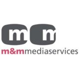 "M&M MediaServices" logo with a white background at a resolution of 300 by 300 pixels