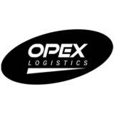 "OPEX Logistics" logo with a white background at a resolution of 300 by 300 pixels
